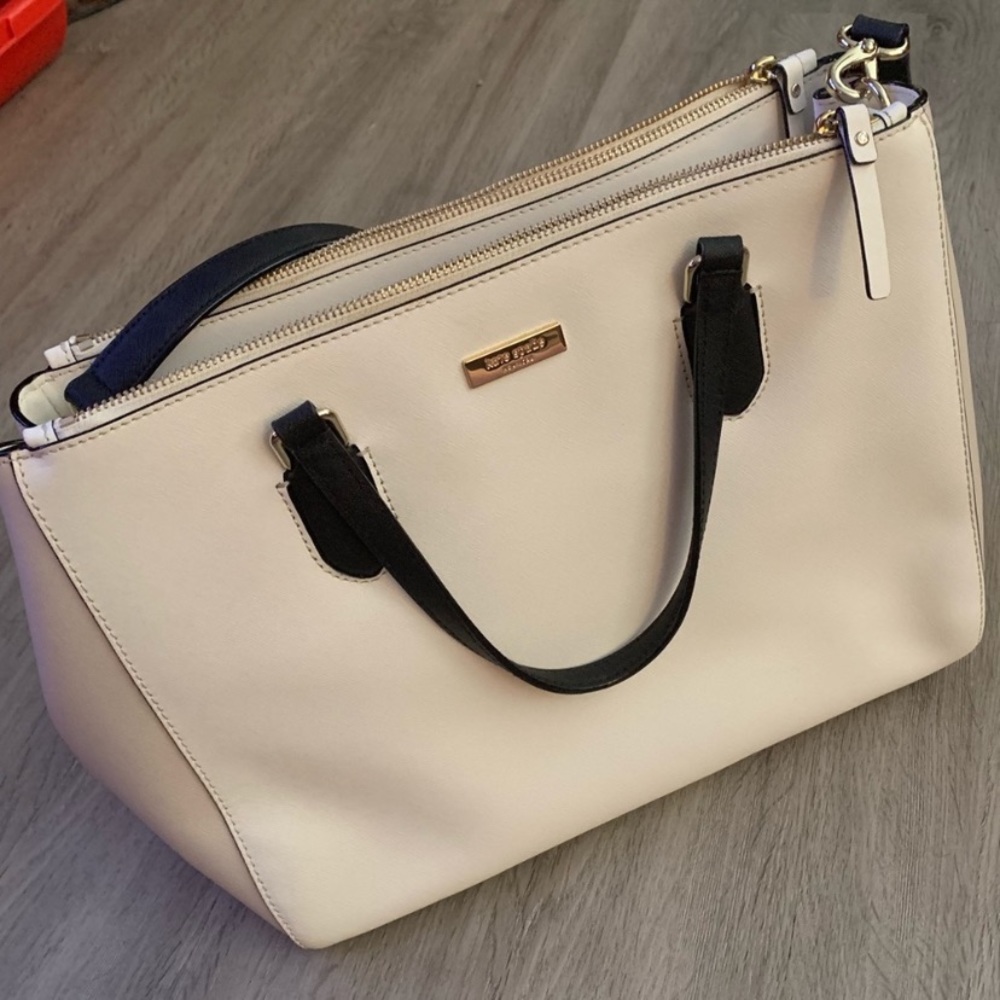 White Kate Spade Purse